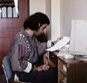 Photo of Gaza student working