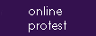send a letter of protest