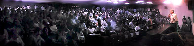 Photo: Chomsky lecture crowd