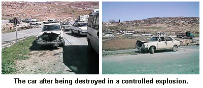 Photos: destryoed car