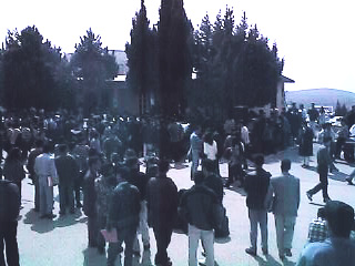 Photo: Rally at Birzeit