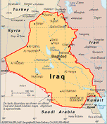 Map: Iraq. Click for enlargement.