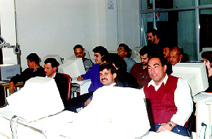 Photo:  Computer Course at the Continuing Education Department's Computer Lab