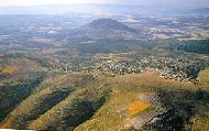 Palestinian village nestled in the hills
