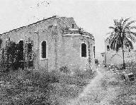 A church in Al-bassa, one of the destroyed villages