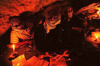 Photo of Palestinian underground unit