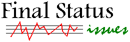 Final Status issues: Click here to return to homepage