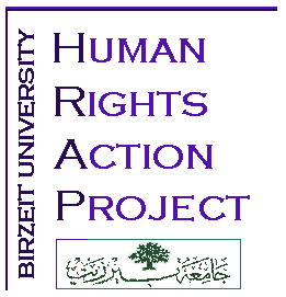 Human Rights Action Project, Birzeit University