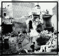 Destroyed home, 1948