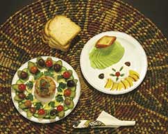 Tuna Salad and Cottage Cheese Plate