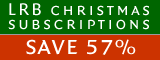 LRB Christmas subscriptions