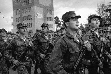 Karabaghi soldiers in Stephankert