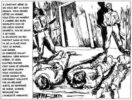 Political cartoon by Abdelaziz Mouride