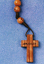 Rosary - Wood 9mm - Close In