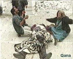 The massacre of Qana