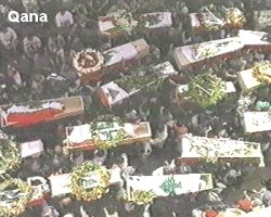 The massacre of Qana