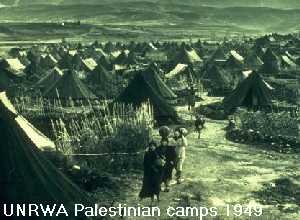 Palestinian Camp in 1949