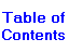 Table of Contents