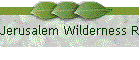 Jerusalem Wilderness Region